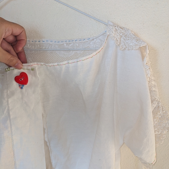 Handmade lace crop top 💫 - Picture 2 of 7